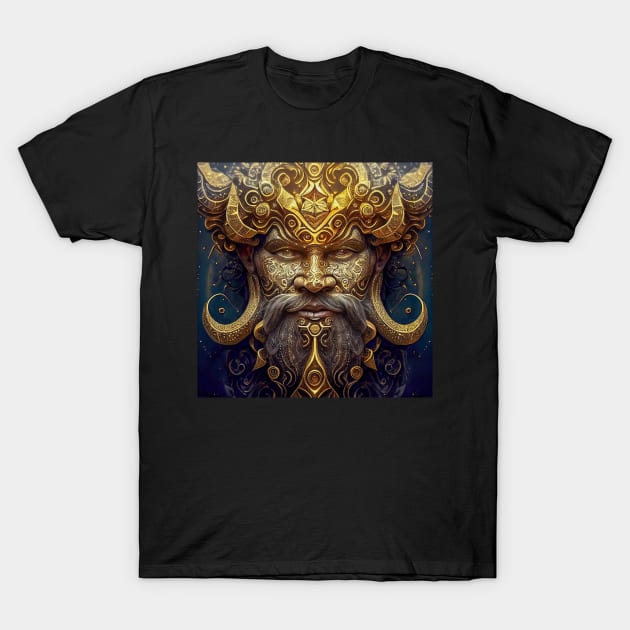 Monarch of the Deep Majestic Ocean King Art for Your Space T-Shirt by JojoArtEvo